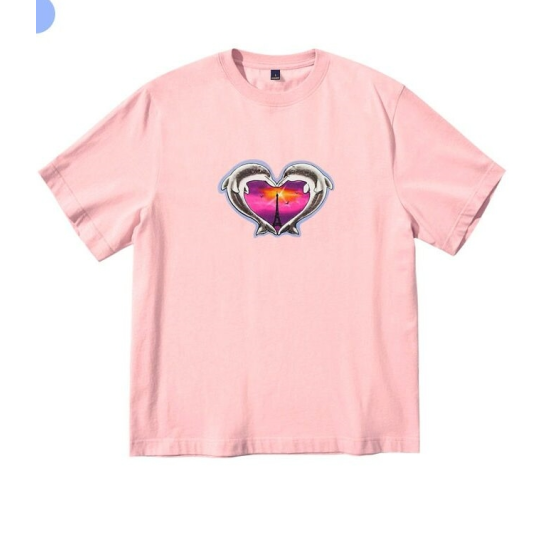 ハートデザインのコットンtシャツbangちゃん