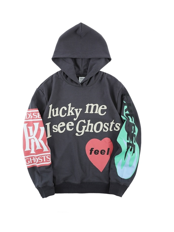 Loose graffiti hoodie-Loose graffiti hoodie-Clothing-J-Hope