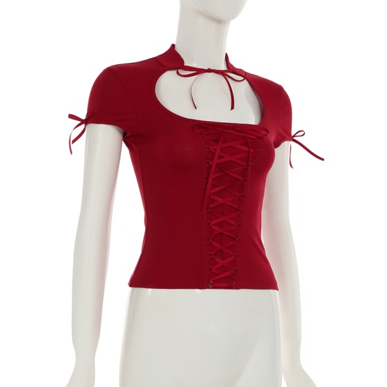 鹿の子絞り竺棉t恤|が重なる-Inspo