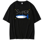 Graffiti print top | Jin –Inspo