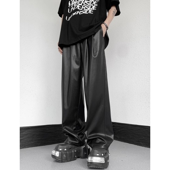 mechスーツpuレザーパンツ- jungkook -触発