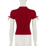 鹿の子絞り竺棉t恤|が重なる-Inspo