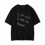 Seventeen-Hoshi Inspo A Black Printed T-shirt