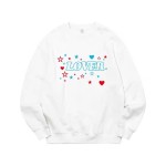 Oversized Crew Neck Printed Pullover Sweatshirt Suho–EXO Inspo