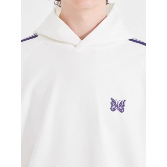 White Hoodie with Butterfly Embroidery Jungkook–BTS Inspo