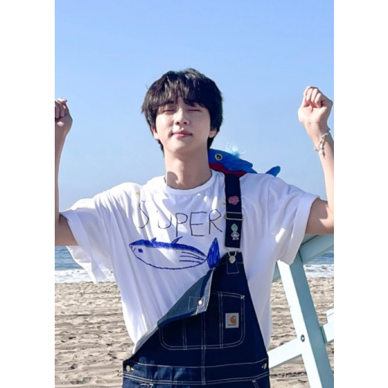 Graffiti print top | Jin –Inspo