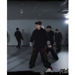 ゴシックチェーン包帯ワイド脚パンツ女性オーバーサイズ-衣装-衣装