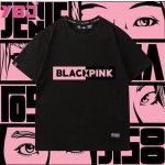 黒のラウンドネック半袖tシャツbts inspo衣装