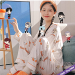 漫画のキャラクター長袖のパジャマbts inspo衣装