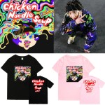 J-hope Style Casual Short-Sleeve T-Shirt KPOP Inspo Outfits