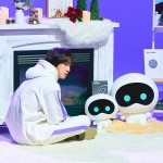 Black/White Cartoon Print Hooded Sweatshirt BTS KPOP Inspo Outfits