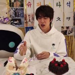 Black/White Cartoon Print Hooded Sweatshirt BTS KPOP Inspo Outfits