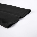 黒/白の野球ジャージーティー-カジュアルスポーツトップ、bts straykids、kpop衣装、アイドル服