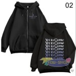 黒/紫のフード付きスウェットシャツbts inspo衣装