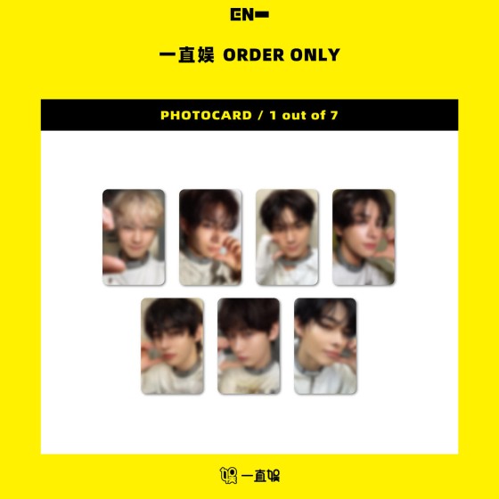 With YZY Icecream Card ENHYPEN - 6th Mini Album – DESIRE : UNLEASH