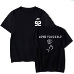 半袖tシャツlove yourself bts inspoの衣装を引き裂く