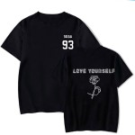 半袖tシャツlove yourself bts inspoの衣装を引き裂く