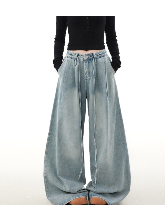 American retro wide-leg jeans | J-Hope –  Inspired