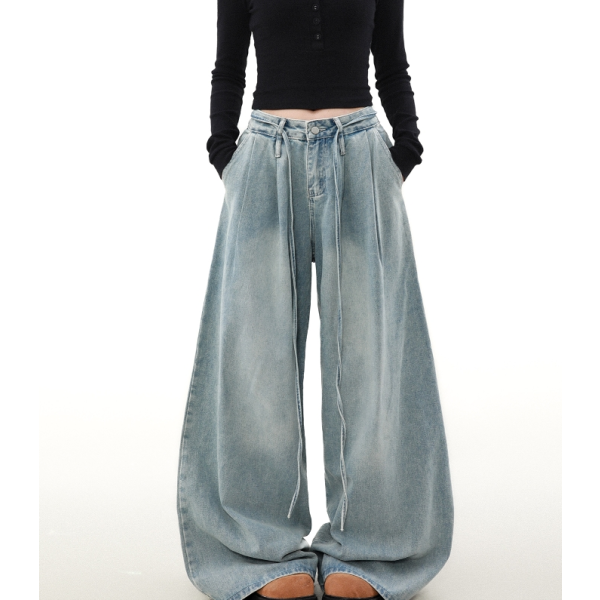 American retro wide-leg jeans | J-Hope –  Inspired