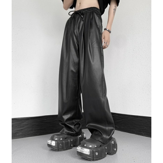 mechスーツpuレザーパンツ- jungkook -触発