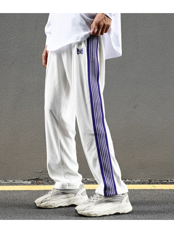 Men's butterfly embroidery casual pants-Jungkook-Clothing