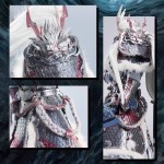 BANDAINAMCO Ne Zha 2 Ao Guang Metal Assembled Model Collectible Accessories