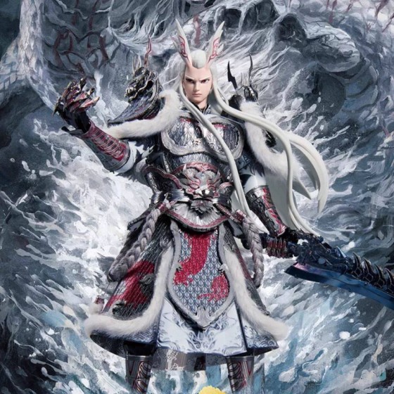 BANDAINAMCO Ne Zha 2 Ao Guang Metal Assembled Model Collectible Accessories