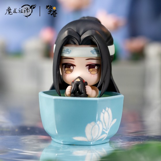 Grandmaster of Demonic Cultivation Wei Wuxian Lan Wangji Jade Cup Glow Figure Official