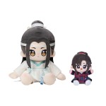 mdzs-official q-bao doll round plush keychain -魏武先&蘭望吉plush official