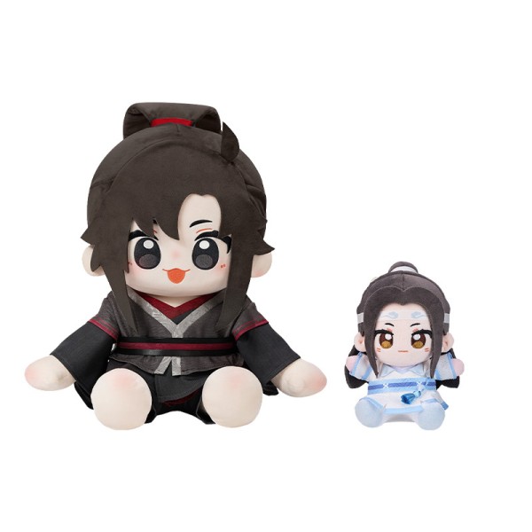mdzs-official q-bao doll round plush keychain -魏武先&蘭望吉plush official